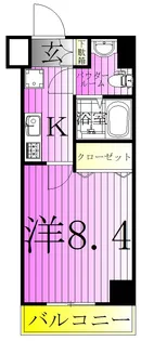 グランフォース北綾瀬II【6階】の間取り