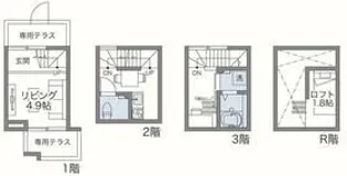 Maison Neko HOGOMO CAT【1階】の間取り