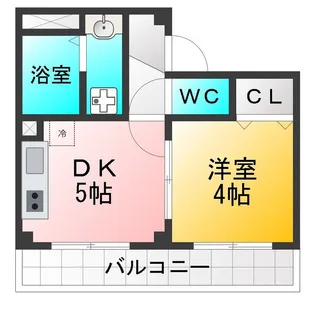 武蔵関パークマンションII【3階】の間取り