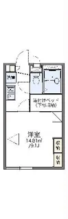 レオパレスDREAM C【2階】の間取り