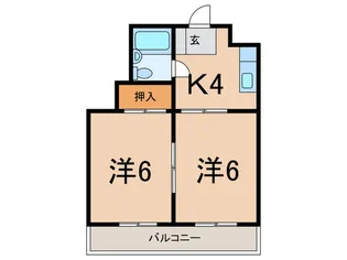 ユニコムビル【2階】の間取り