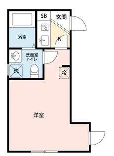 アルバ西新井【2階】の間取り