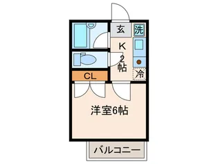 ア-バンライフII【2階】の間取り