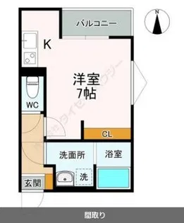 EIRA西葛西【2階】の間取り