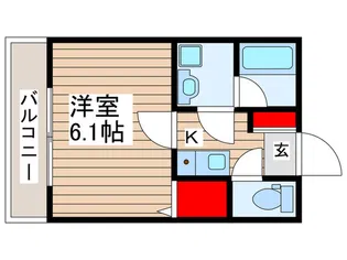 ラウレア春日部【2階】の間取り
