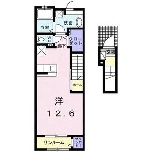 Hope Hill【2階】の間取り