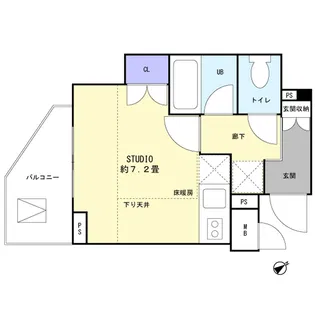 パークハウス文京千石【3階】の間取り