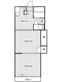 ピュアシティ【2階】の間取り