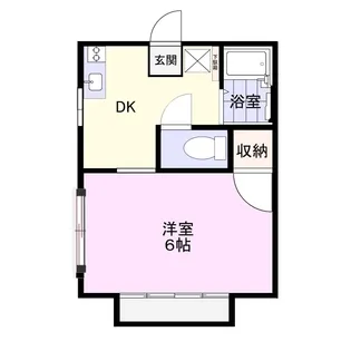 ユニハイツ第3【2階】の間取り