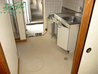 富洲原アパート【2階】のキッチン