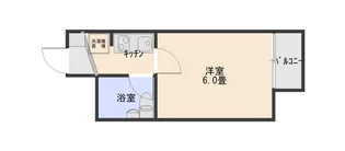 清水センチュリー【2階】の間取り