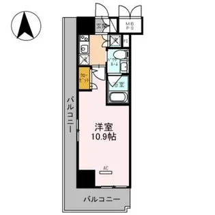 フェニックスレジデンス堺東【12階】の間取り