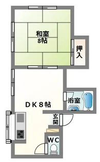 井川ハイツ【2階】の間取り