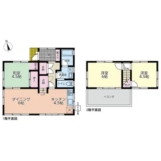 神奈川県横浜市戸塚区俣野町【一戸建】の間取り