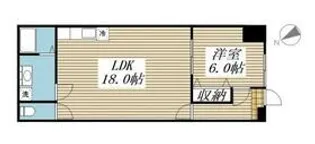 ジョリメゾン【1階】の間取り