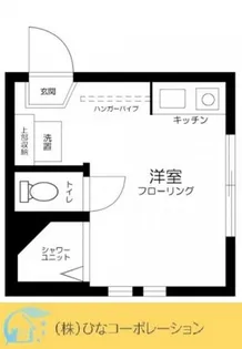 東京都新宿区高田馬場3【アパート】の間取り