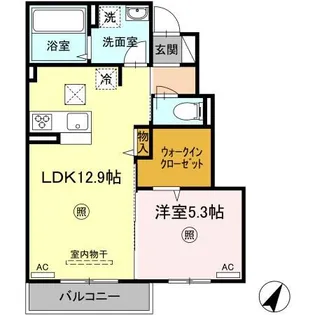 アイハウスの間取り