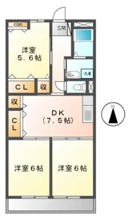 エクセレンス【2階】の間取り