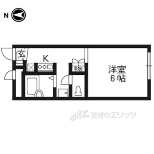 レオパレスLAPRIMAVERA【2階】の間取り