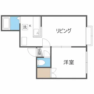 クリスタル参番館【2階】の間取り