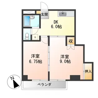 アポイントハイツ【3階】の間取り