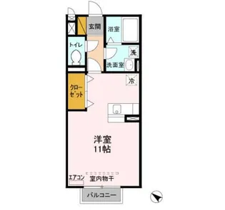 アマルフィイ【2階】の間取り