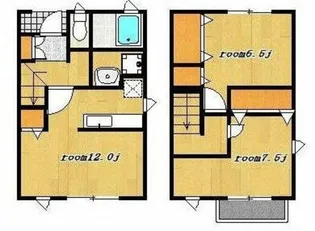 カーサ・ドルチェ【1階】の間取り