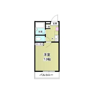 アンジュール【2階】の間取り