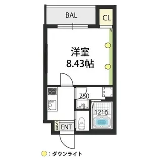 E-インフィニティ塚口【1階】の間取り