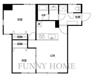 東京都杉並区上高井戸1【マンション】の間取り