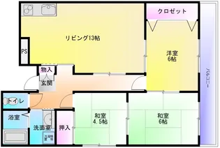 ミレニアム【2階】の間取り