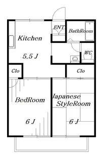 グレイス稲毛【2階】の間取り