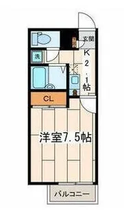 ルピナス湘南【2階】の間取り