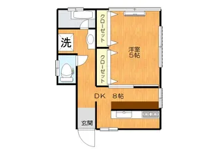 東京都北区滝野川1【一戸建】の間取り