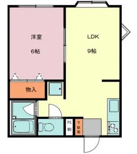 パレス本郷【2階】の間取り