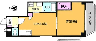 エム西葛西第2【3階】の間取り