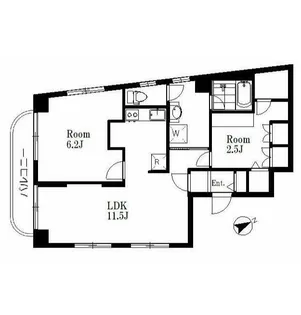 MIJ.R志村坂上【3階】の間取り