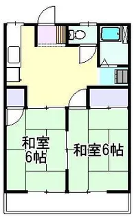 ステップハウス錦秋【2階】の間取り