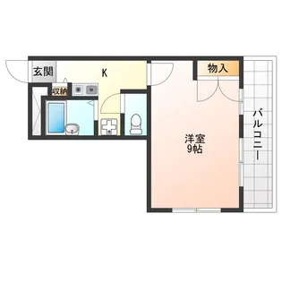 兵庫県尼崎市大島2【マンション】の間取り