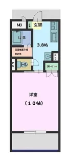 ミレニアム【4階】の間取り