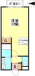 ブリティッシュ・ワン【1階】の間取り