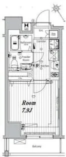 東京都江東区古石場1【マンション】の間取り