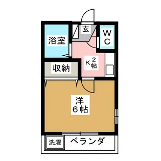 第5ロワイヤル【1階】の間取り
