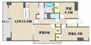 CRASSO IMA【5階】の間取り