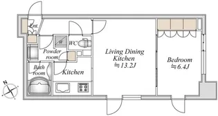 東京都台東区蔵前1【マンション】の間取り