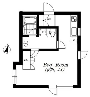 PEARL EBIS【3階】の間取り