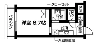 Nasic志村坂下【3階】の間取り