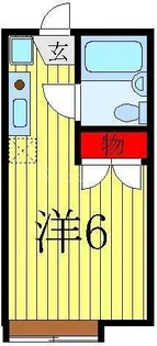 エクセル北綾瀬【1階】の間取り