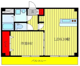 アンジェリーナ【3階】の間取り