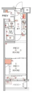 東京都中野区本町5【マンション】の間取り